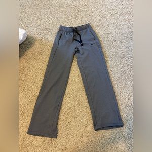 Nike Wide Leg Grey Sweatpants